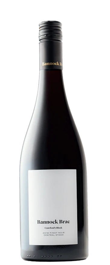 Bannock Brae Crawford's Block Pinot Noir 2018