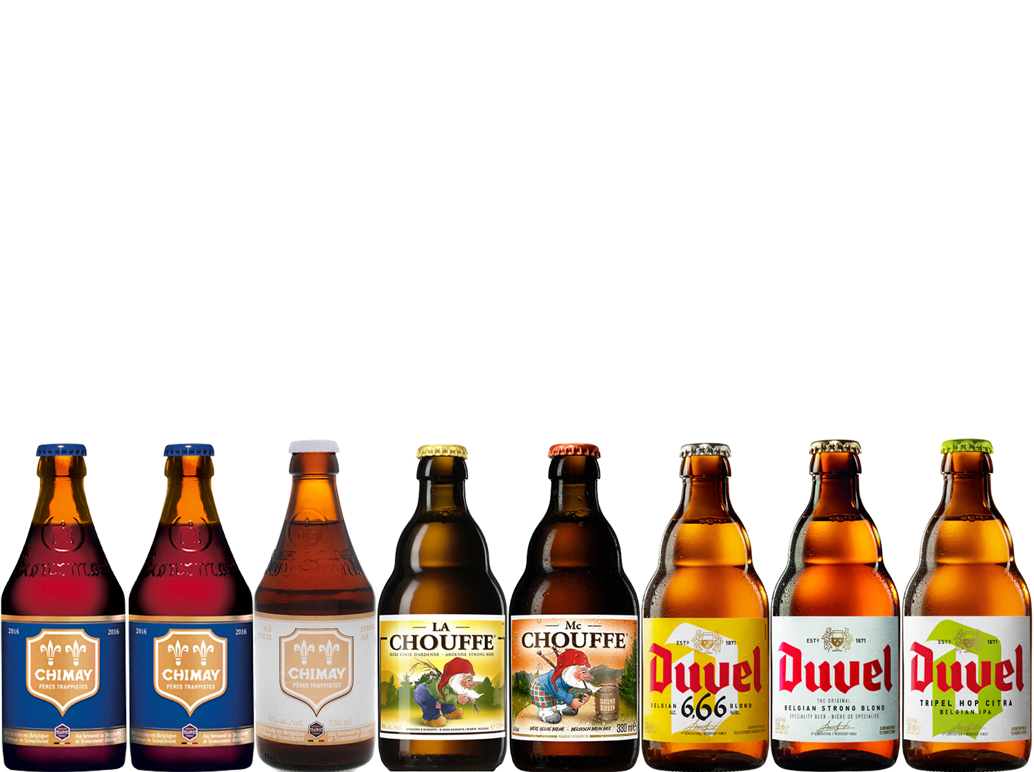 Belgian Beer Case (8 Bottles)