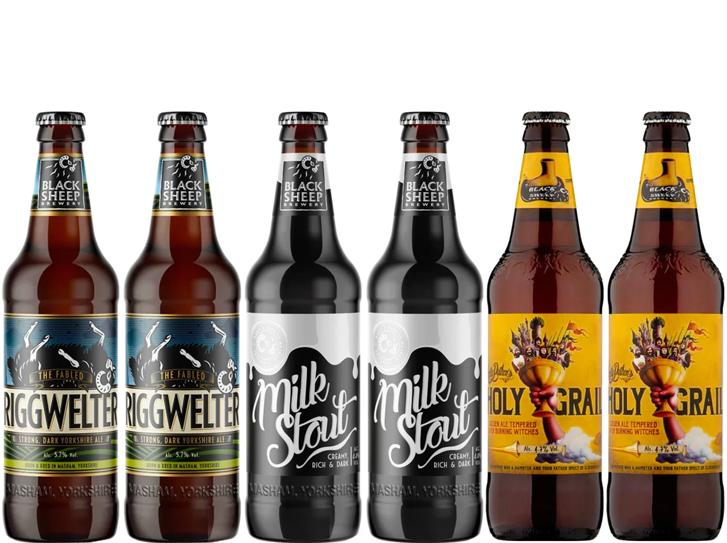 Black Sheep Brewery 6 Bottle Taster Case