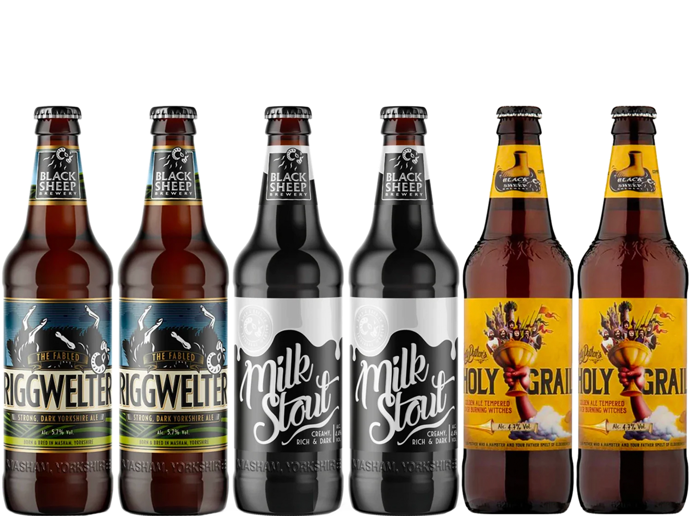 Black Sheep Brewery 6 Bottle Taster Case