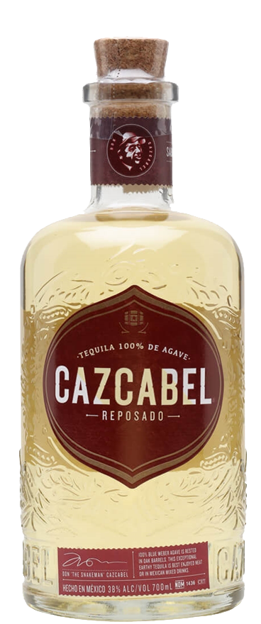 Cazcabel Reposado Tequila 700ml - Label Damage