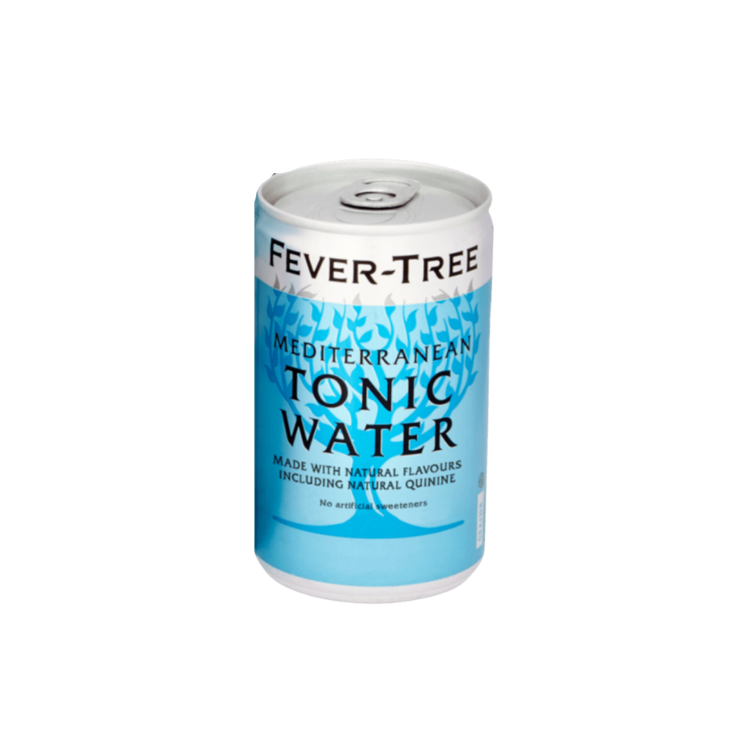 Fever Tree Mediterranean Tonic Water (8x 150ml Cans)