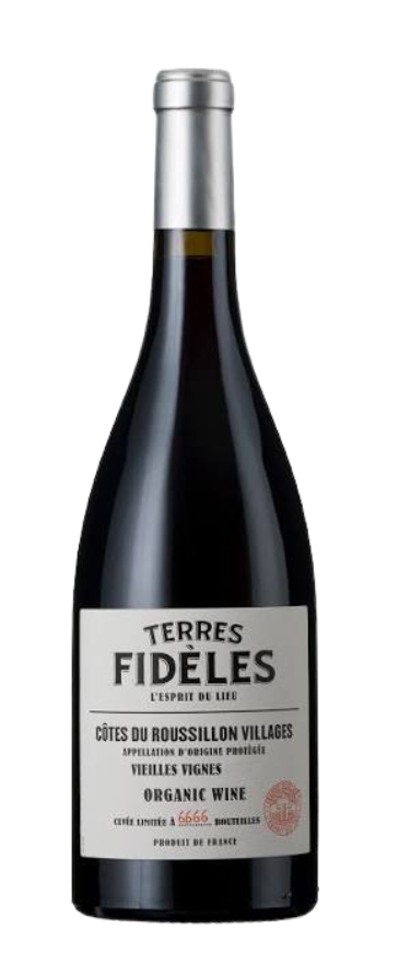 Fideles Organic Cotes Due Roussillon Villages 2021