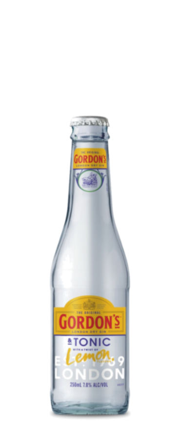 Gordon's Gin & Tonic (4x 250ml Bottles)