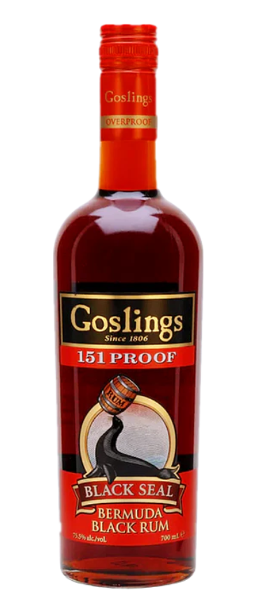 Goslings Black Seal 151 Proof Rum 700ml