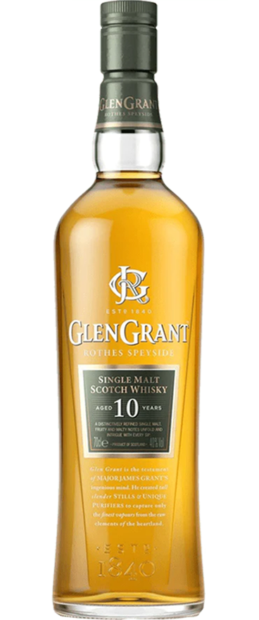 Glen Grant Rothes Speyside Aged 10 Years Single Malt 700ml