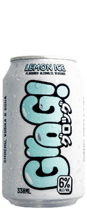 Grog Lemon Ice Shochu, Vodka & Soda (10x 330ml Cans)
