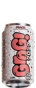 Grog! Peach Shochu, Vodka & Soda (10x 330ml Cans)