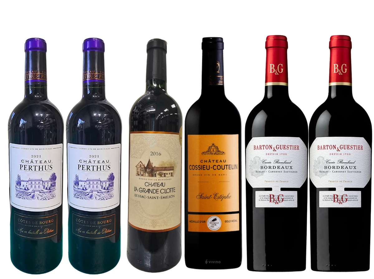 6 Bottle Discover Bordeaux Case