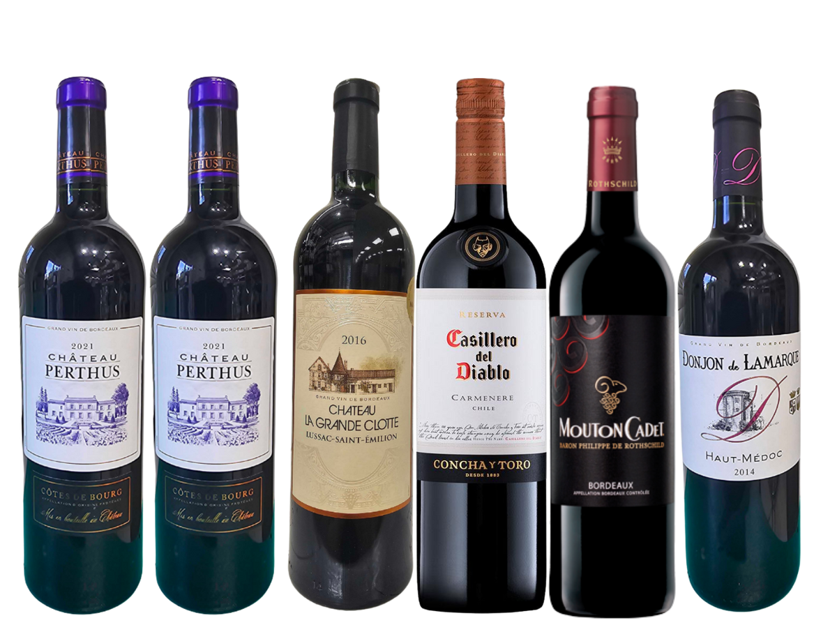 6 Bottle Discover Bordeaux Case