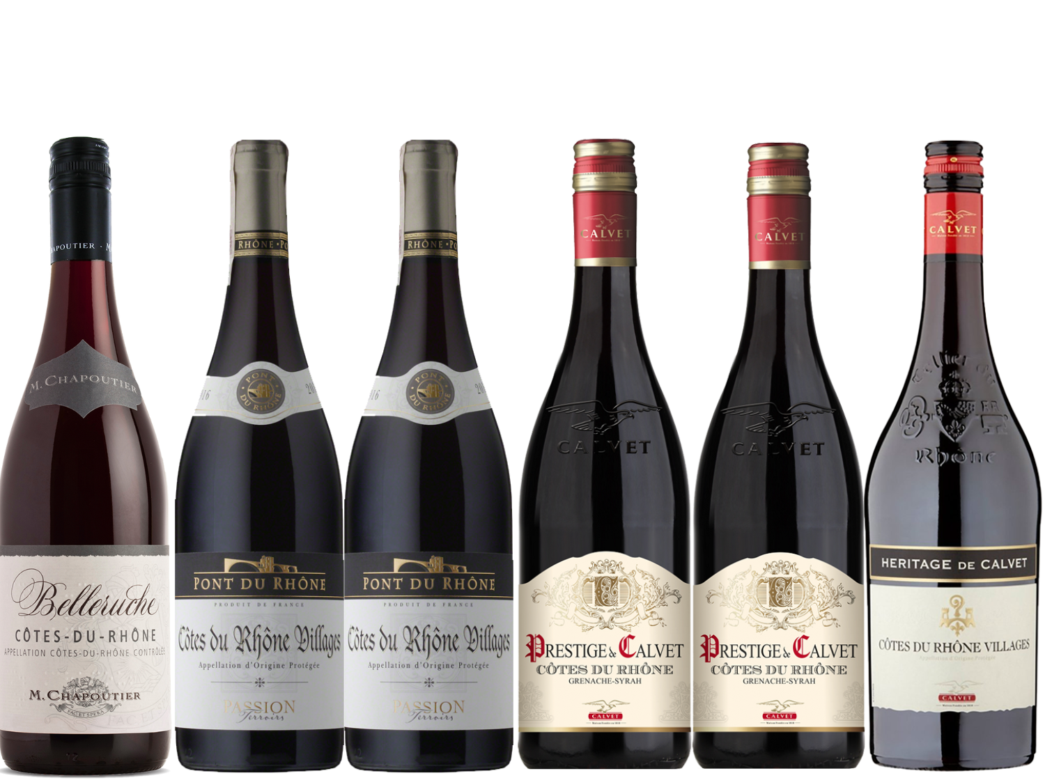 Discover Cotes du Rhone 6 Bottle Case