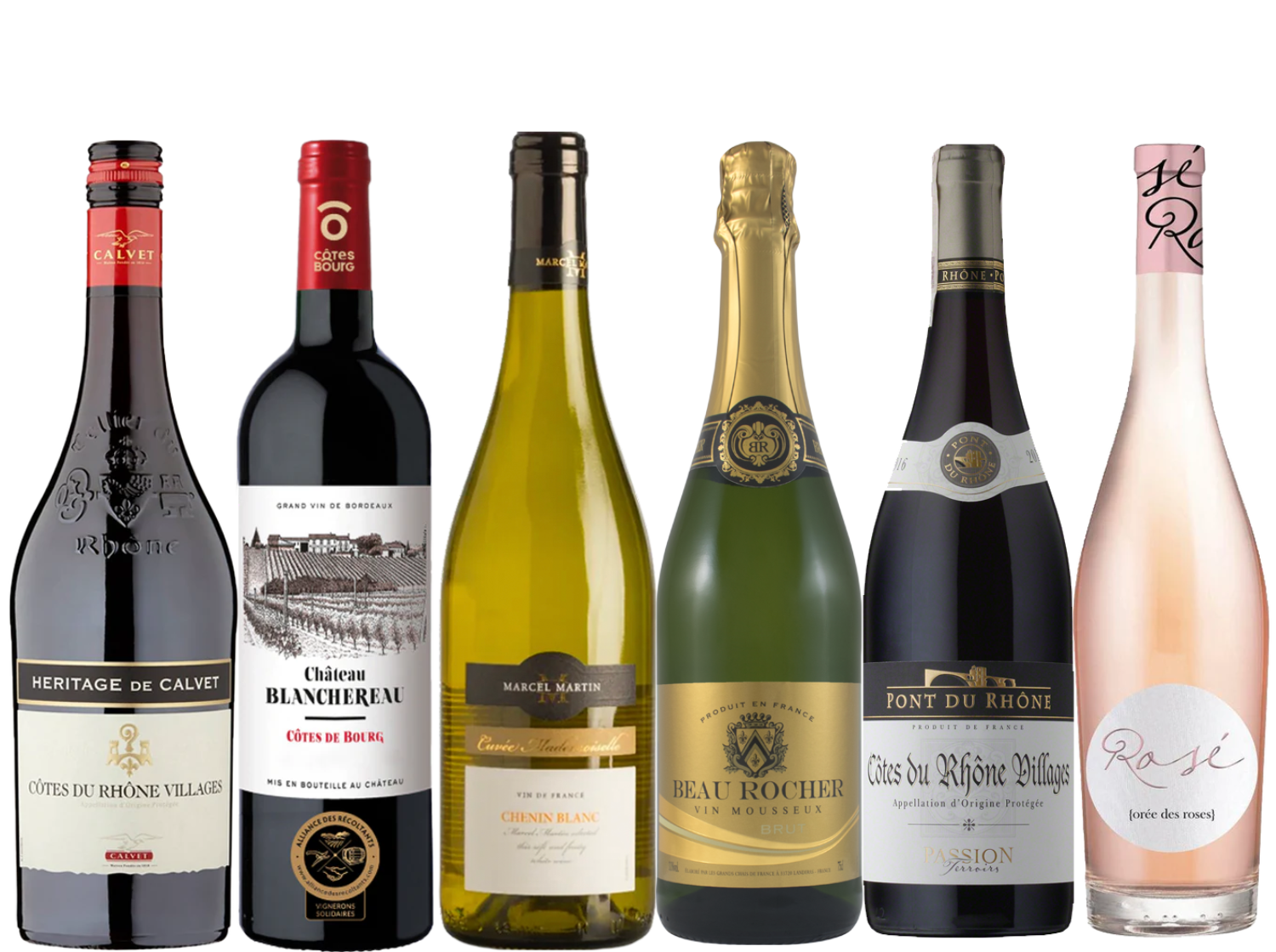 Discover France 6 Bottle Case