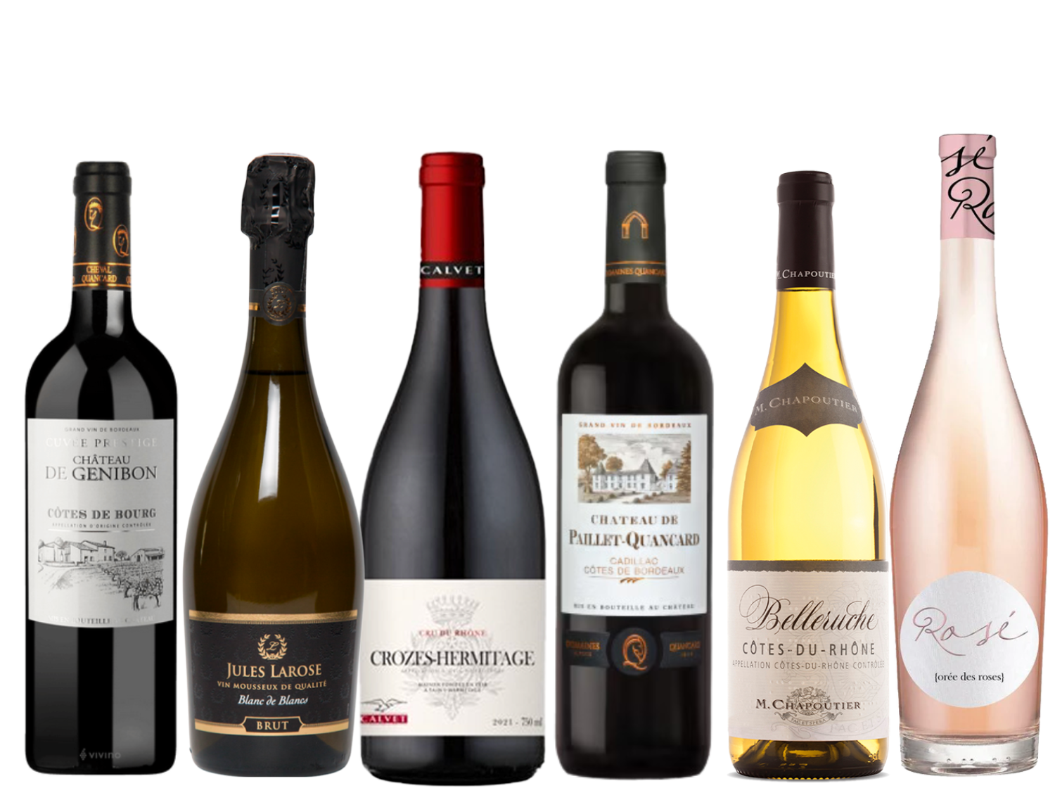 Discover France 6 Bottle Case