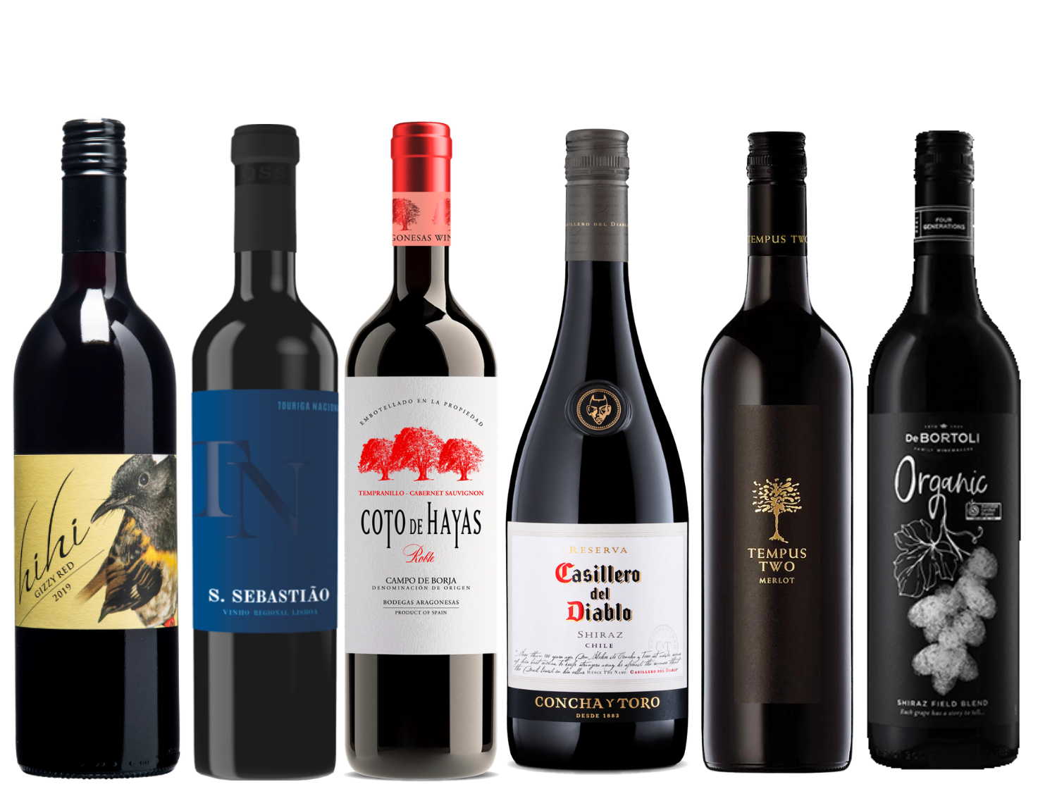 Red Sampler 6 Bottle Case