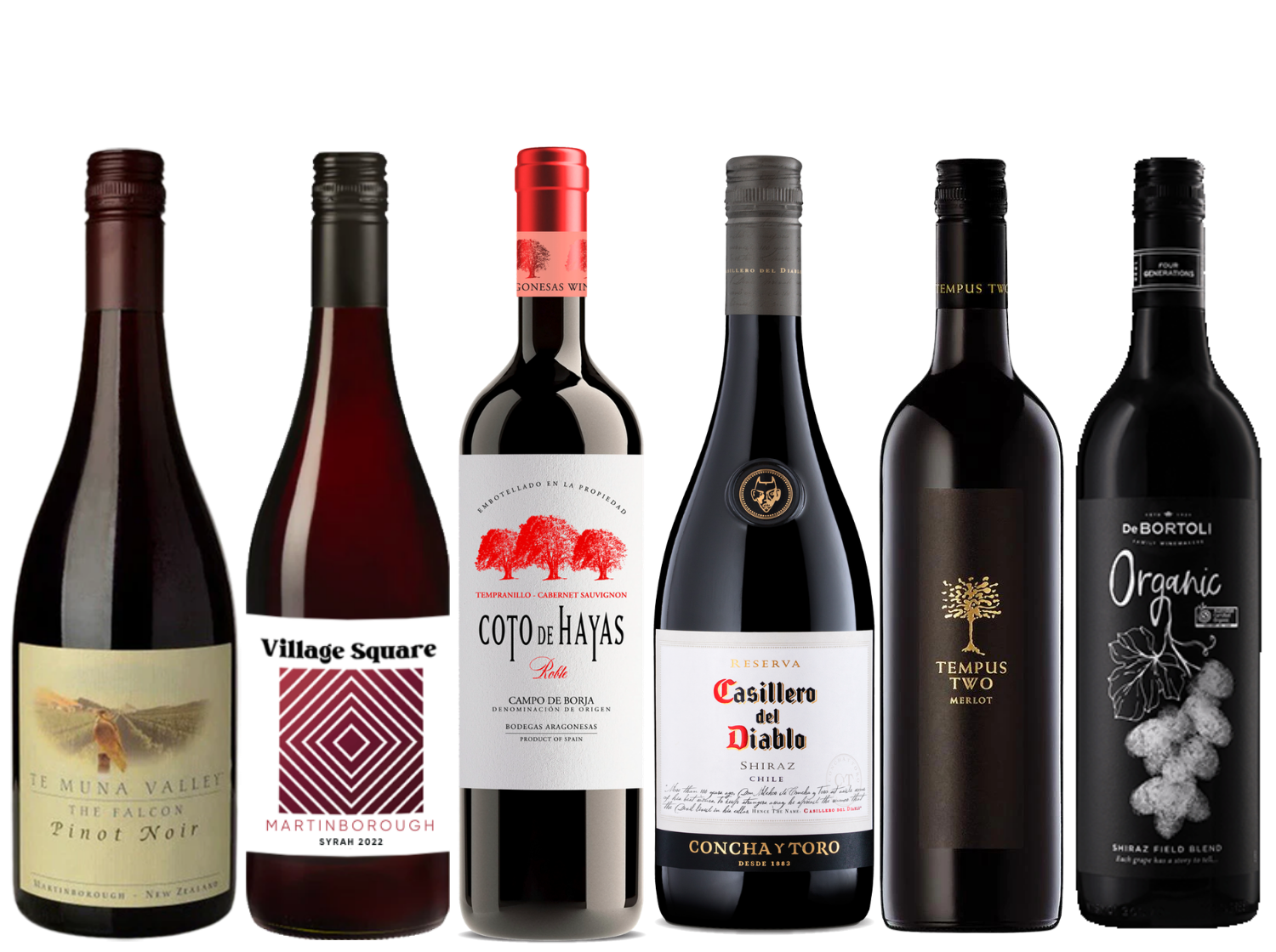 Red Sampler 6 Bottle Case