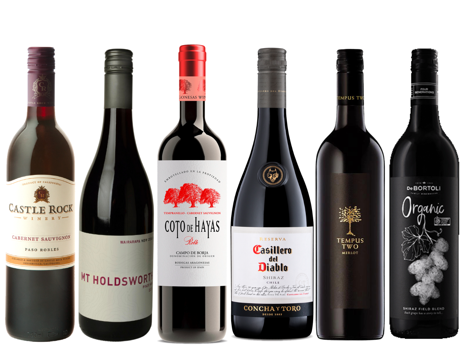 Red Sampler 6 Bottle Case