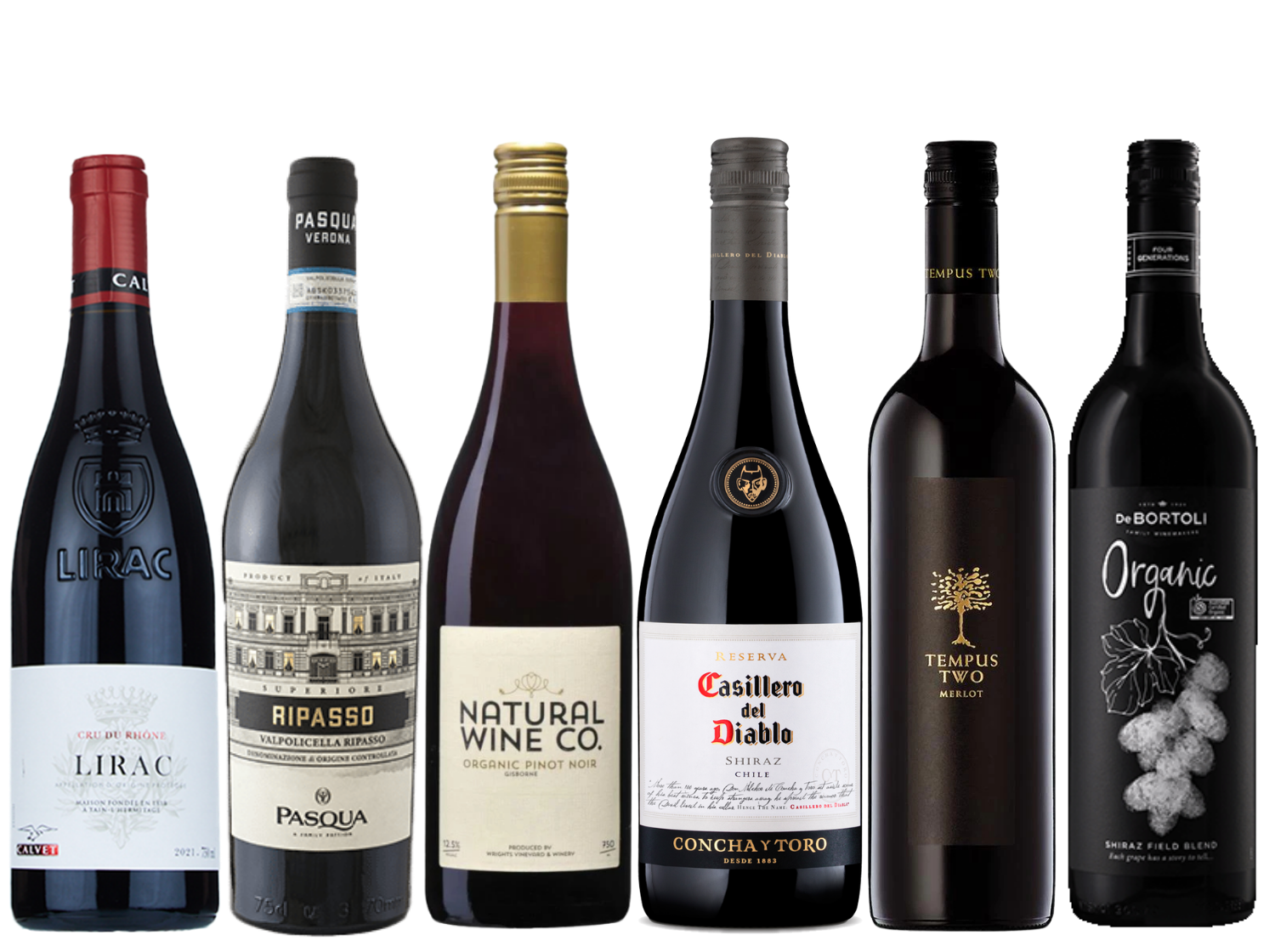 Red Sampler 6 Bottle Case