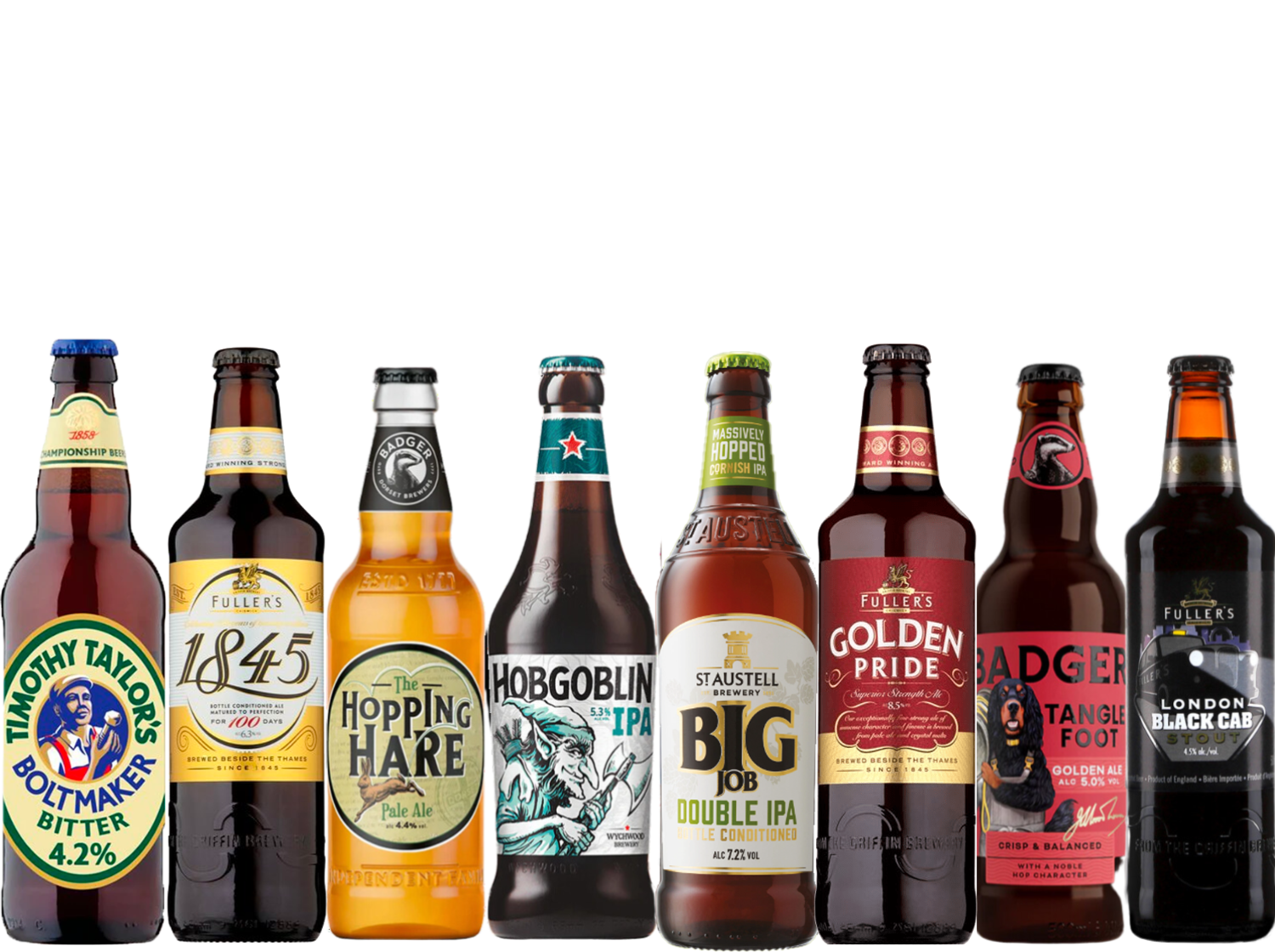 UK Beer Case (8 Bottles)