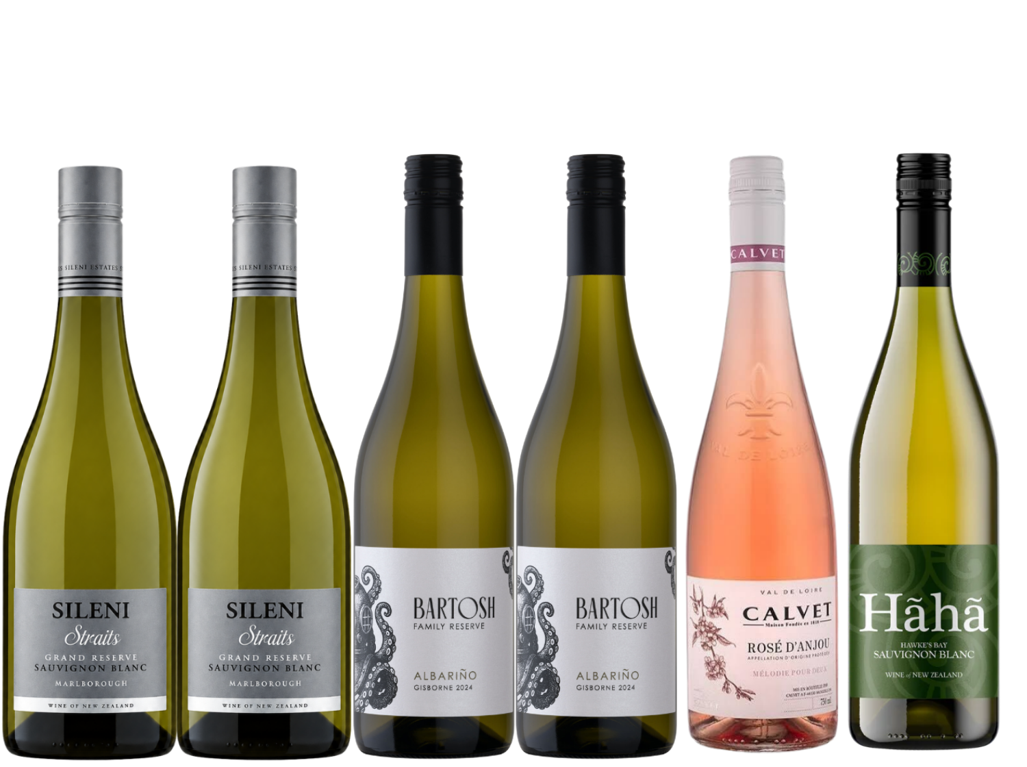 Weeknight Whites & Rosé Six