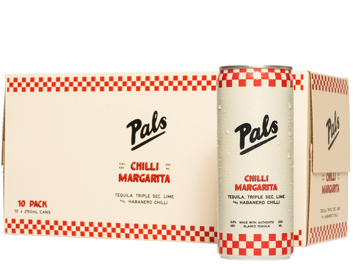 Pals Chilli Margarita (10x250mls)