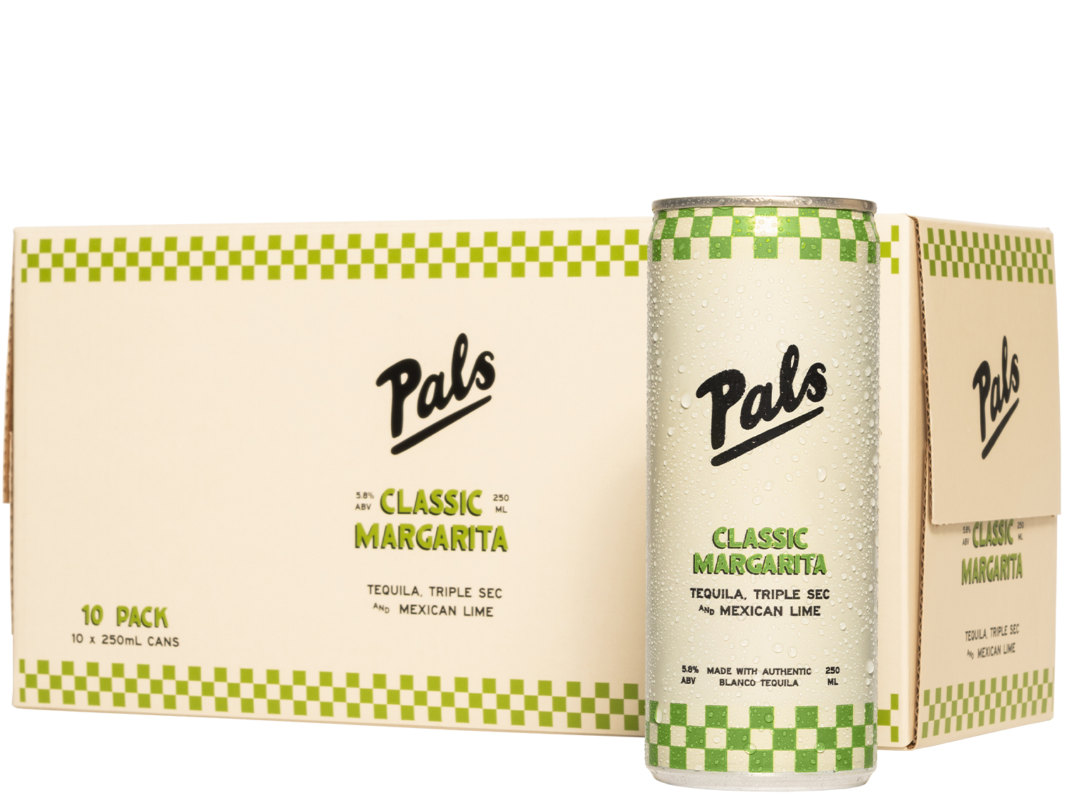 Pals Classic Margarita (10x250mls)