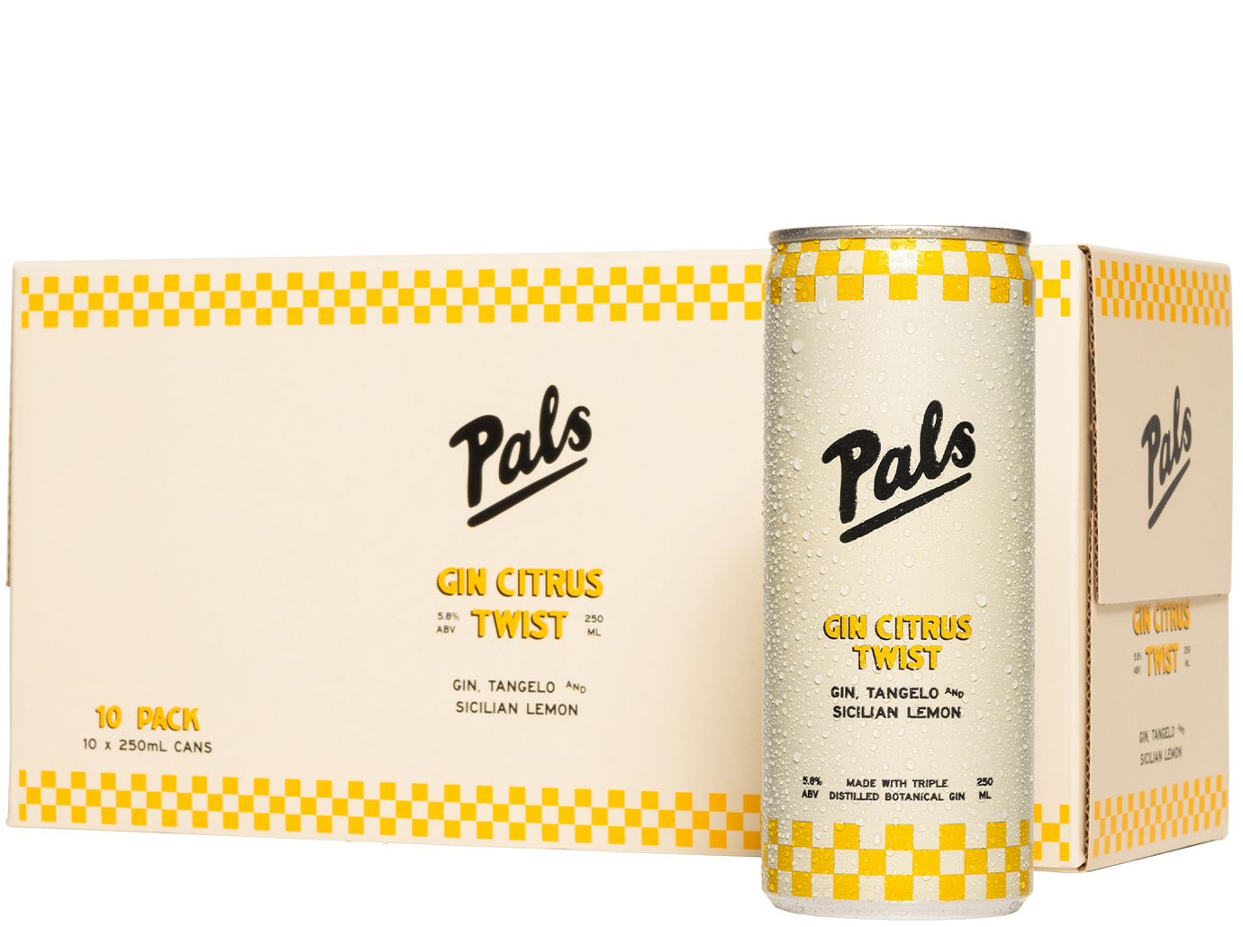 Pals Gin Citrus Twist (10x250mls)