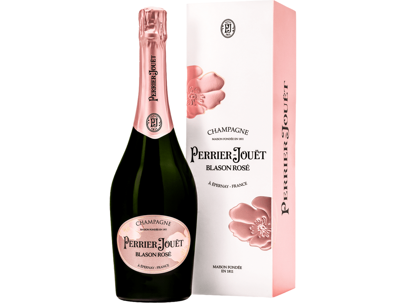Perrier Jouet Blason Rose Champagne in Gift Box NV