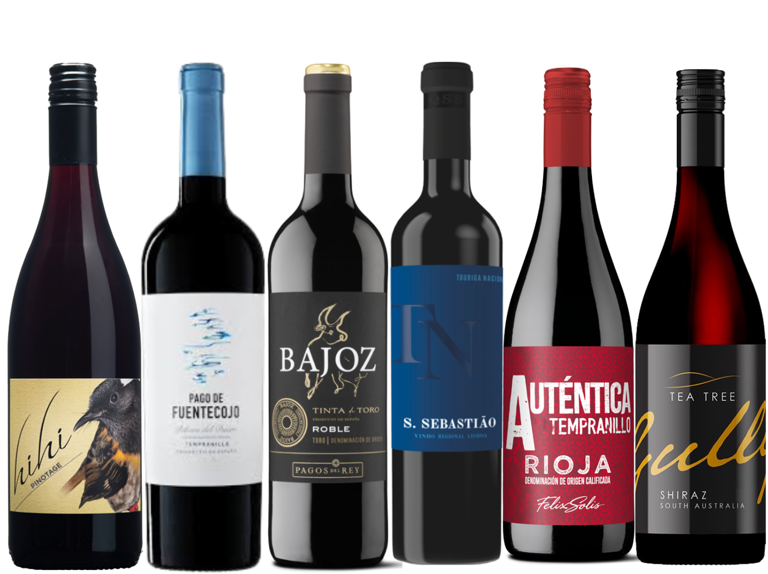 Powerful Reds 6 Bottle Case