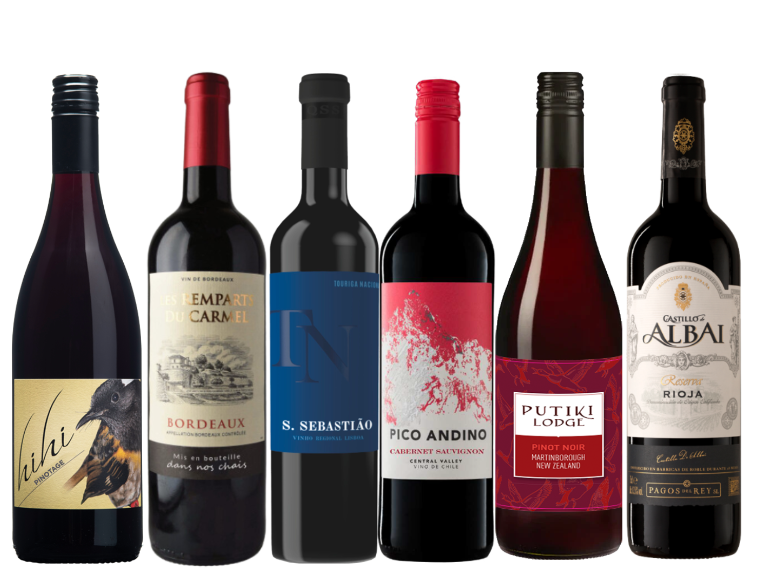 Red Sampler 6 Bottle Case