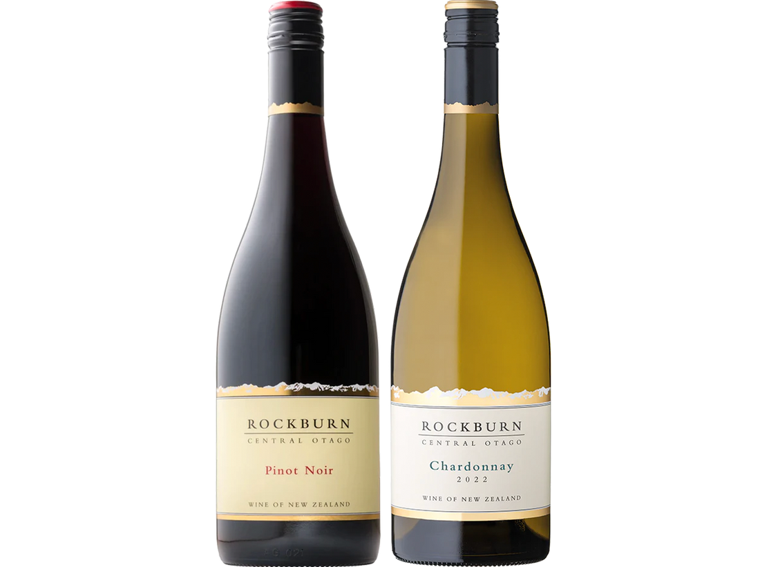 Rockburn Pinot Noir, Chardonnay Duo in Giftbox