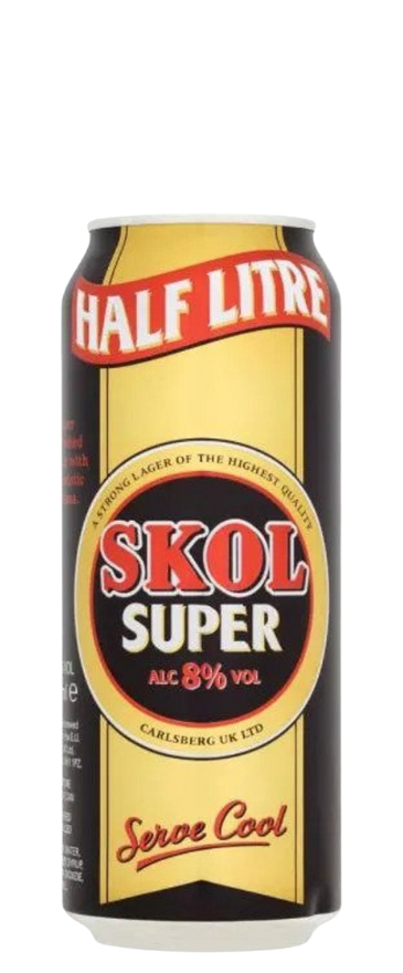 SHORT DATED Marstons Skol Super 500mls (4pack) BBD: 16/12/2025