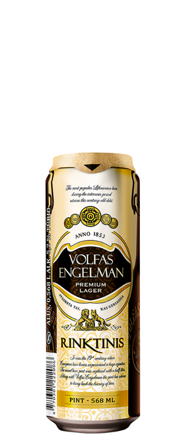 SHORT DATED Volfas Engelman Rinktinis 5.2% 568ml BBD: 13.12.2025