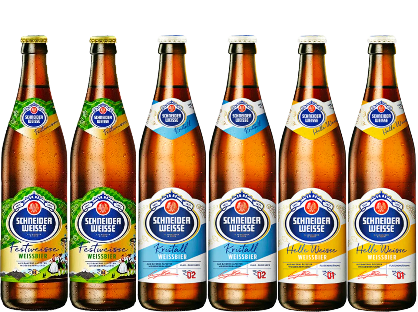 Schneider Weisse 6 Bottle Taster Case