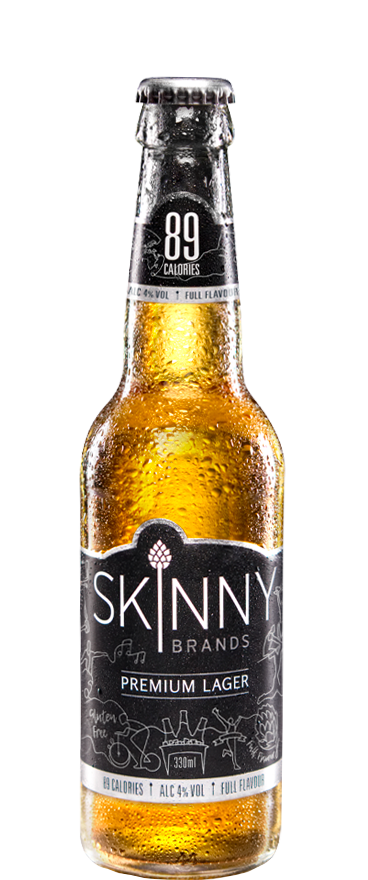 SHORT-DATED Skinny Premium Lager (12x 330ml Bottles) BB: 04.05.2023
