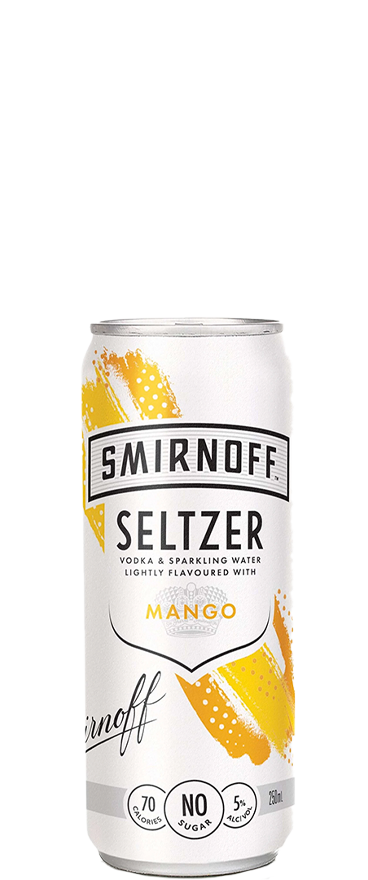 Smirnoff  Mango Seltzer (12x250mls Cans)