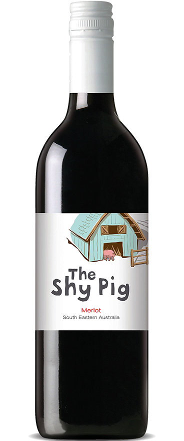 The Shy Pig Merlot 750ml 2022