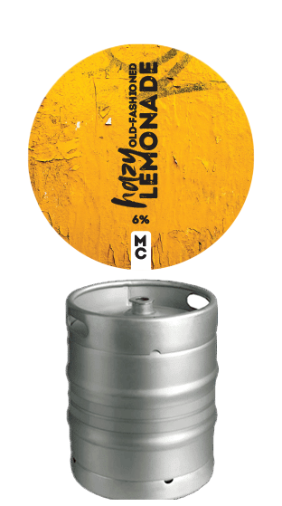 morningcider kegs hazy lemonade 50l keg (1x50000ml)