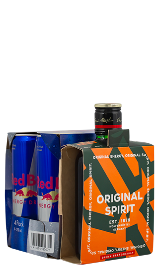 jagermeister 200ml with red bull 4 pk bundle (6x1200ml)