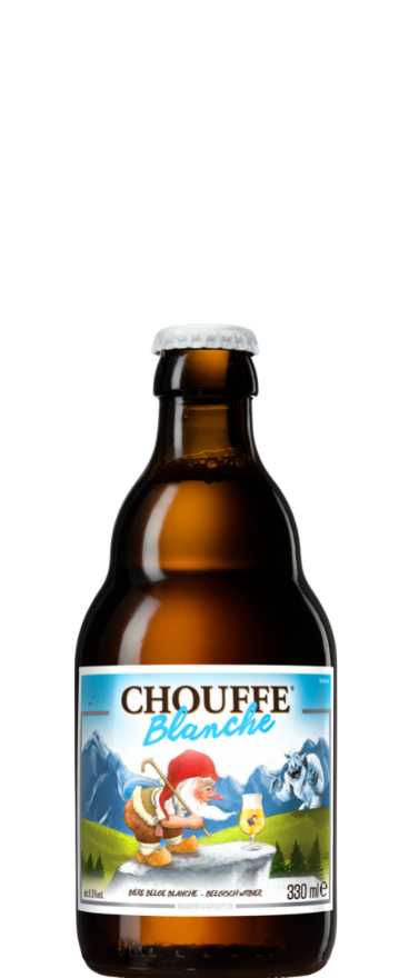 SHORT DATED Chouffe Blanche (24x 330ml Bottles) BB: 29.11.2023