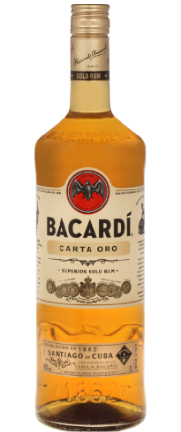 Bacardi Gold Rum 1L