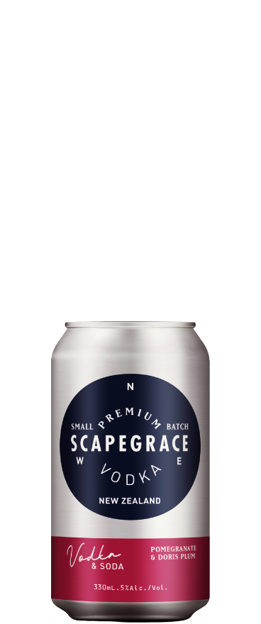 Scapegrace Vodka Soda Pomegranate & Plum (10x 330ml Cans)