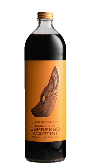 Quick Brown Fox Double Shot Espresso Martini 750ml