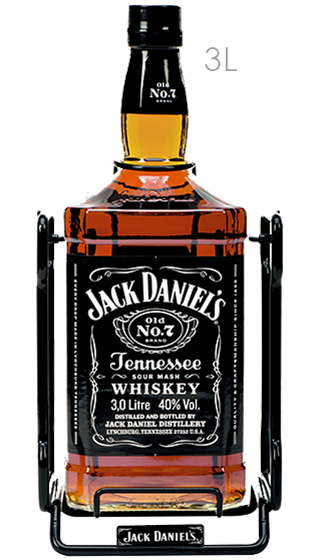 Jack Daniels 3L and cradle