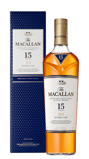 The Macallan 15YO Double Cask Single Malt Whisky 700ml