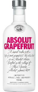 Absolut Grapefruit Vodka 700ml - Wine Central