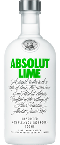 Absolut Lime Vodka 700ml - Wine Central