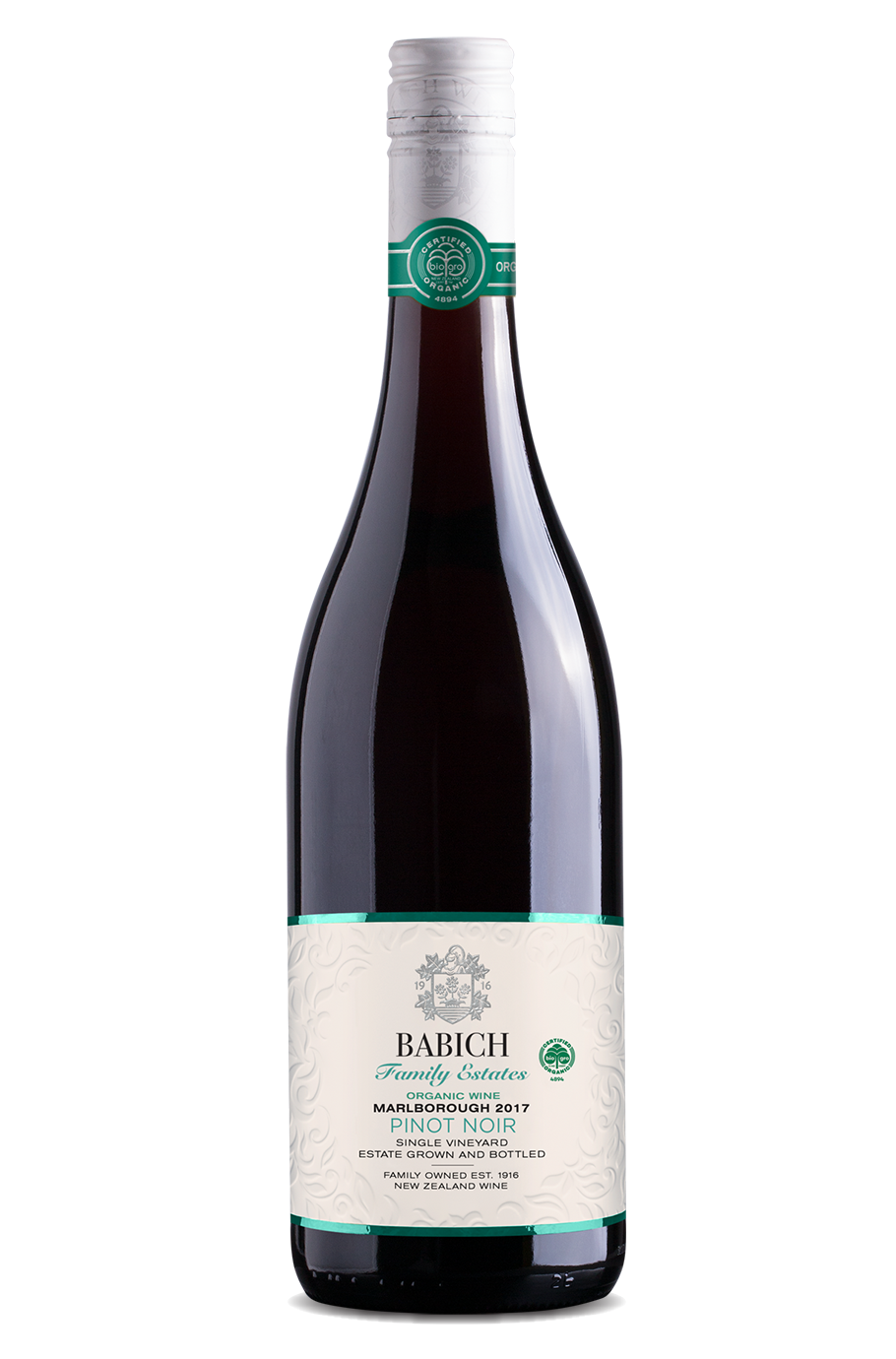 Babich Family Estates Headwaters Organic Pinot Noir 2019