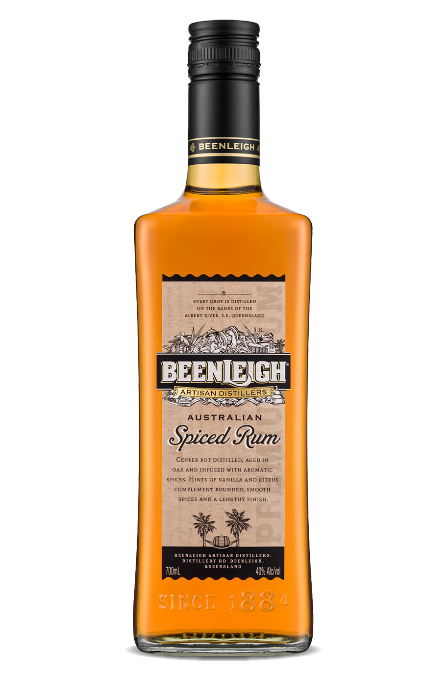 Beenleigh Australian Spiced Rum 40% 700ml