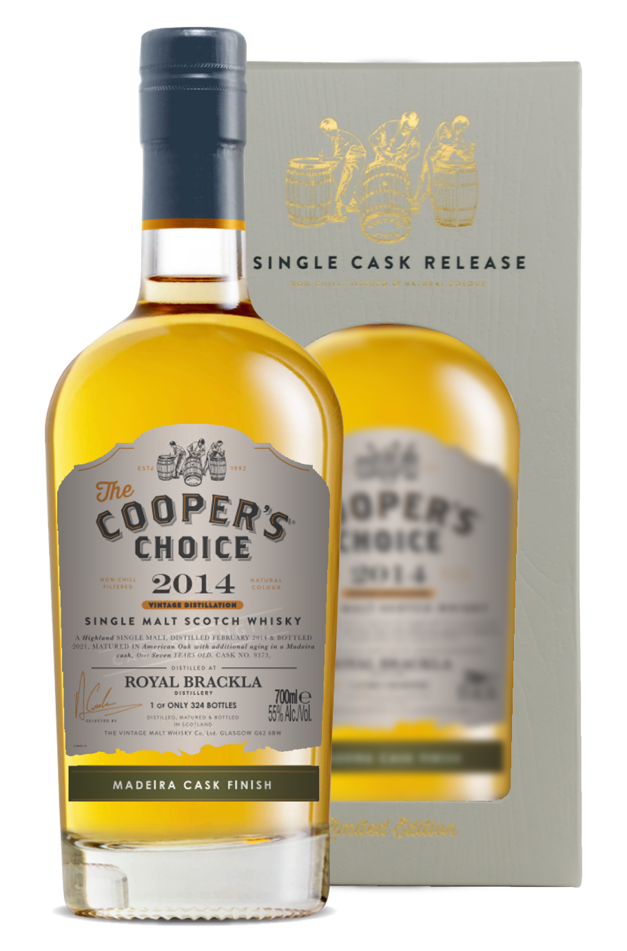 Cooper's Choice Royal Brackla Highland Single Malt Whisky 700ml 2014