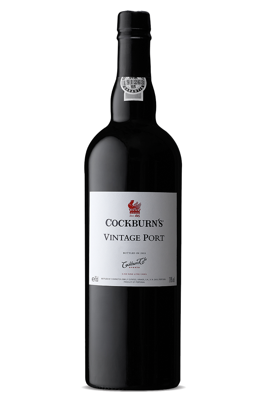 Cockburn's Vintage Port 750ml 2017